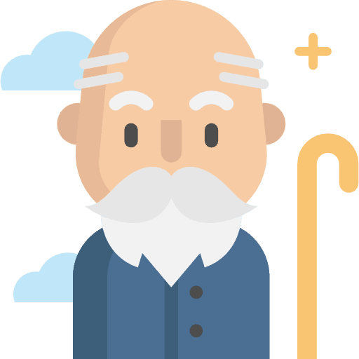 Pensioner jobs pensioner profession icon