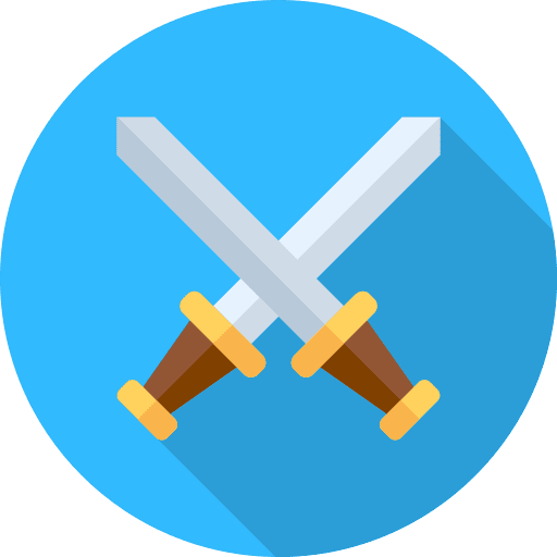Knight medieval knight blade icon