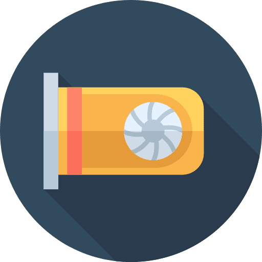 Technological file storage filming gaming icon