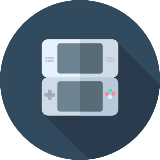 Game console gamer gaming portable icon