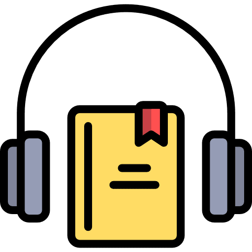 Audiobook education book study icon