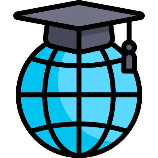 Learning education online school icon