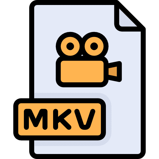 Mkv document file extension icon