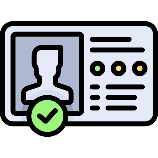 Verification login verification profile icon