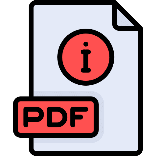 Pdf file extension files and folders format icon