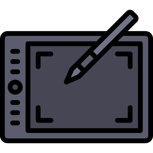 Tablet electronics electronic touch screen icon