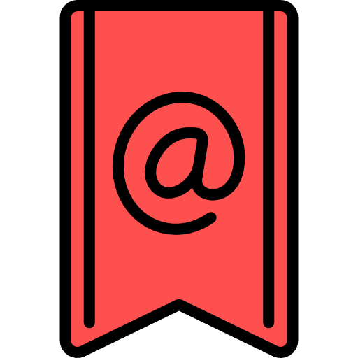 Bookmark shapes bookmark insignia icon