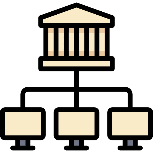 University screen computer school icon