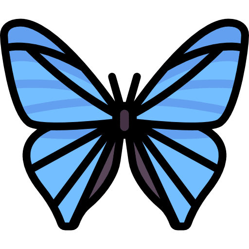 Butterfly insect animals butterfly icon