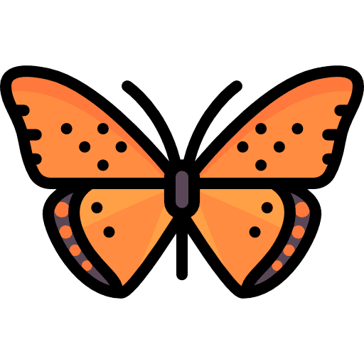 Butterfly moths butterfly animals icon