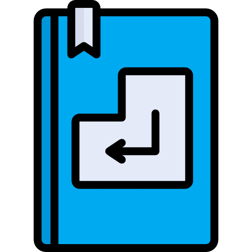 Tutorial education enter tutorial icon