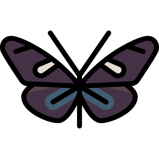 Butterfly butterfly animals moths icon
