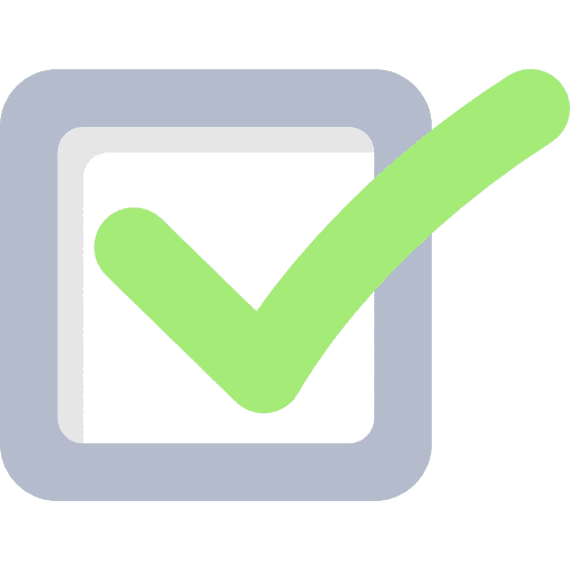 Check correct check mark electronics icon