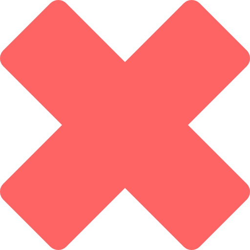Cross equis ex cancel icon