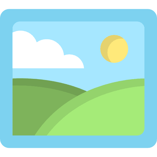 Landscape image interface picture icon