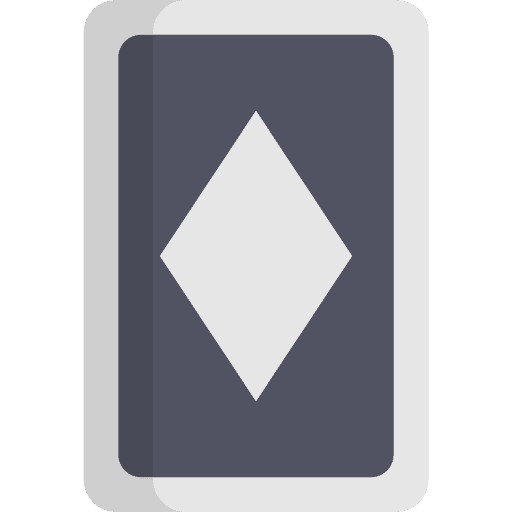 Playing card poker card playing card icon