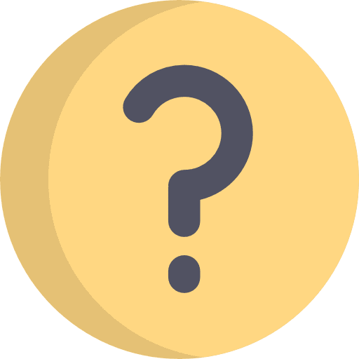 Question button electronics question icon