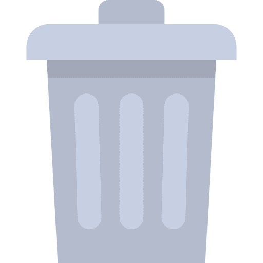 Rubbish remove bin rubbish icon