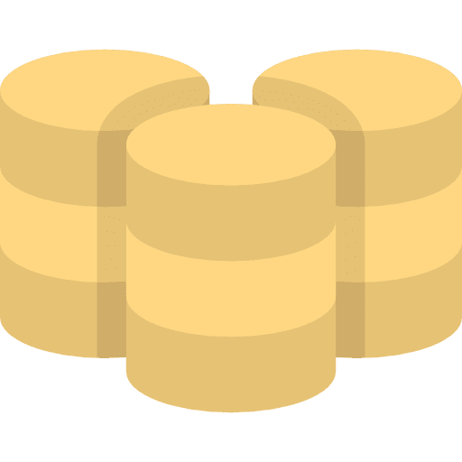 Coins money cash business icon