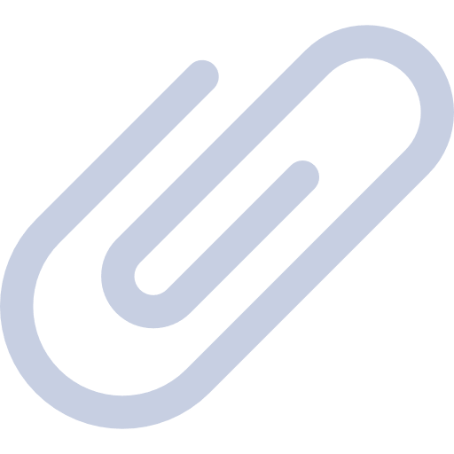 Paperclip miscellaneous electronics multimedia option icon