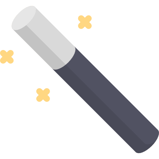 Magic wizard witchcraft electronics icon