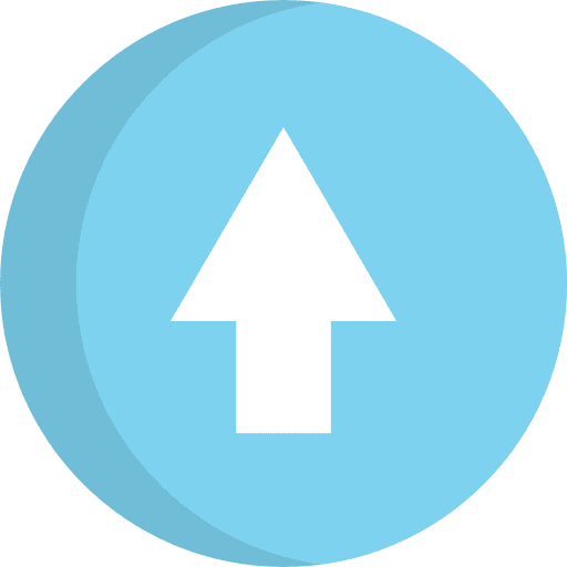 Up buttons electronics up arrow icon