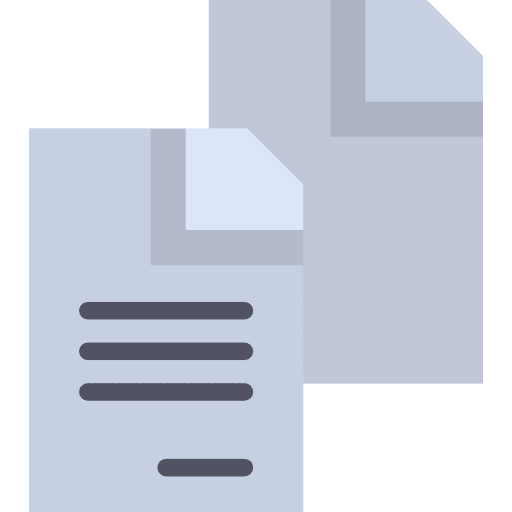 Documents electronics interface file icon