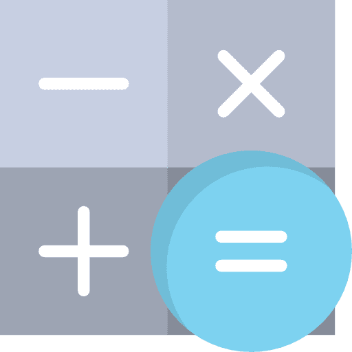 Mathematics equal minus plus icon