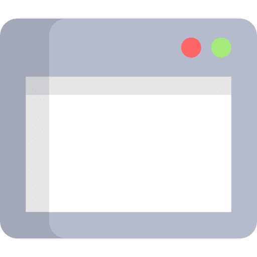 Window windows browsers webpage icon