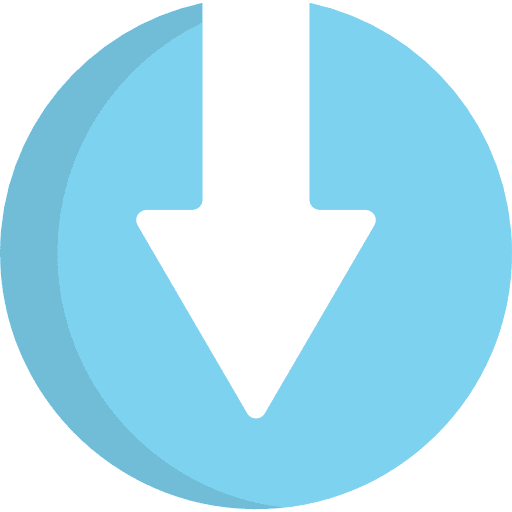 Download direction download down arrow icon