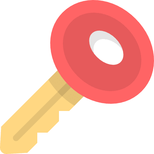 Key access hotel key icon