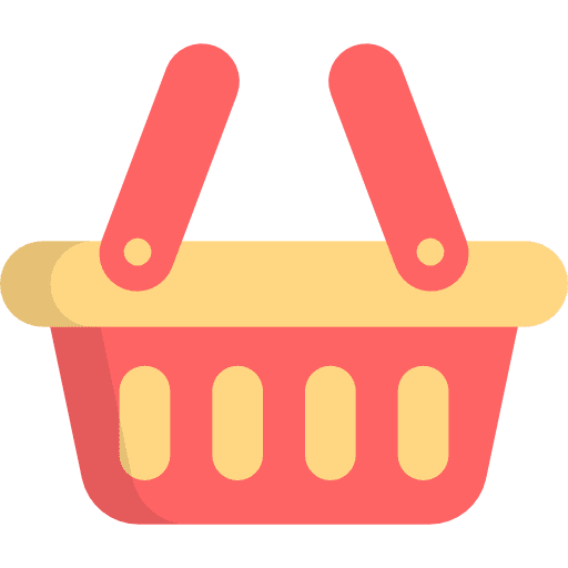 Basket online store online shop shopper icon
