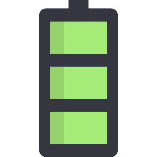 Battery electronics battery full battery icon