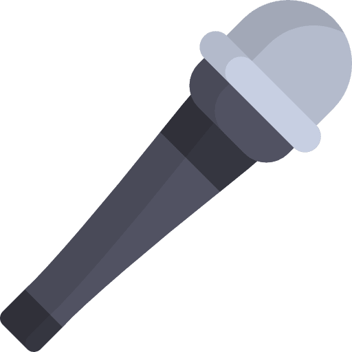 Microphone microphone music speaker icon