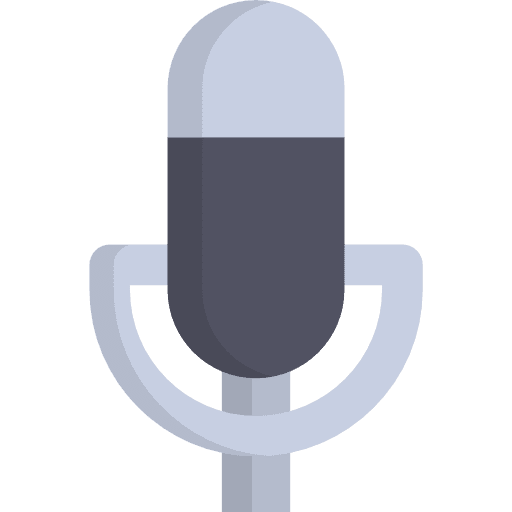 Microphone tools amplification mic icon