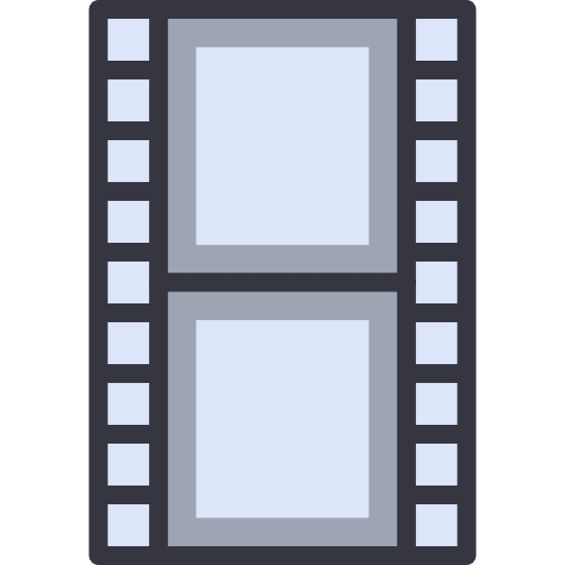 Movie interface movie electronics icon