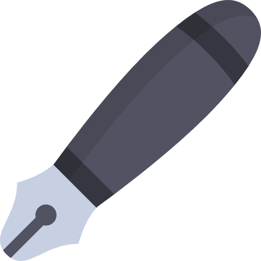 Pen pen office material electronics icon