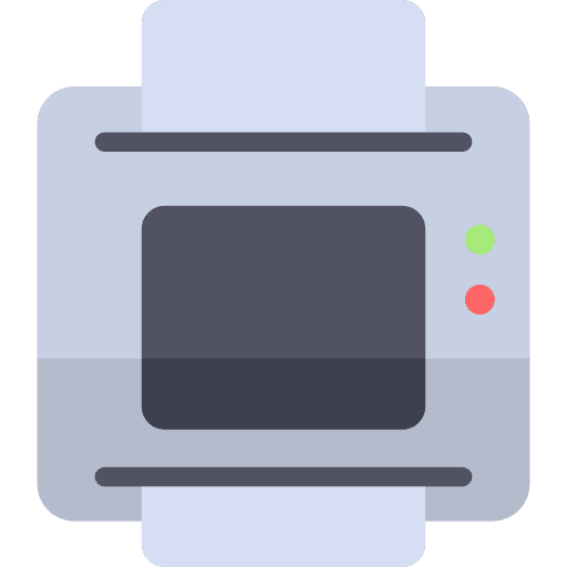 Printer technology printer print icon