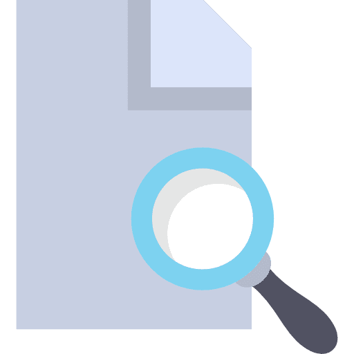 Search search file document icon