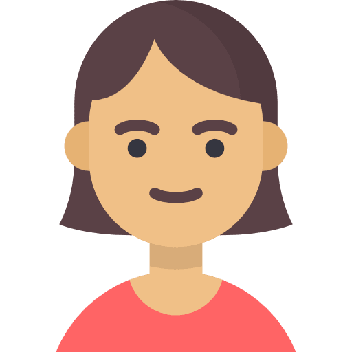 User woman girl profile icon