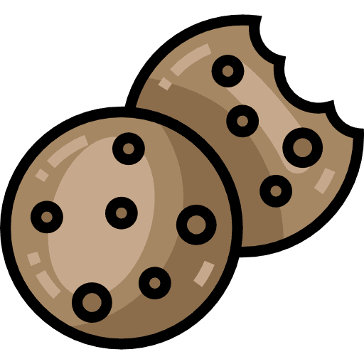 Cookies sweet bakery cookies icon