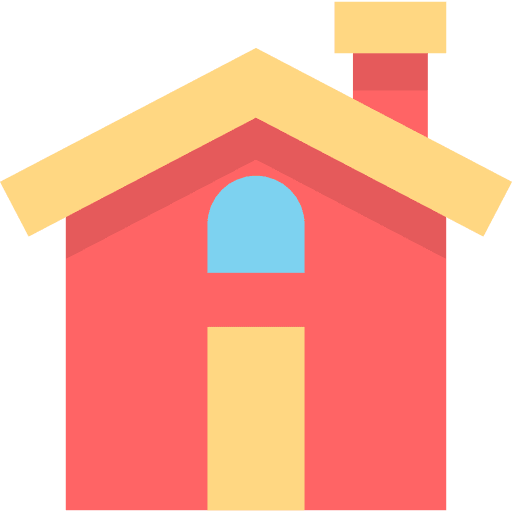 Home electronics buildings fireplace icon