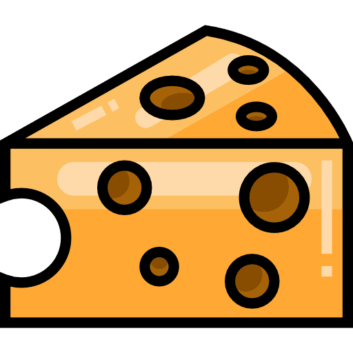 Cheese healthy food milky fattening icon