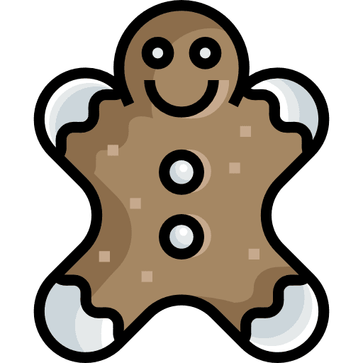 Gingerbread gingerbread man gingerbread sweet icon