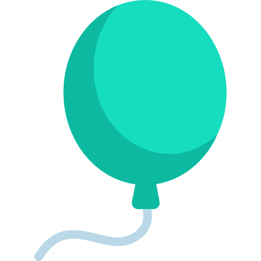 Balloon celebration balloons new year icon