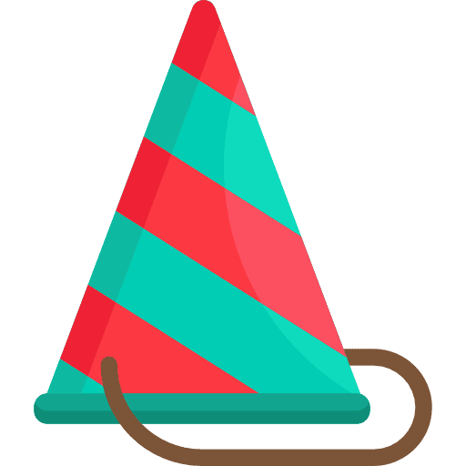 Hat party celebration hat icon