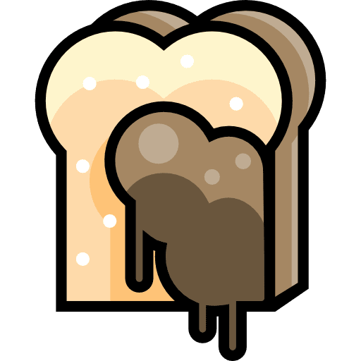 Toast food meal food and restaurant icon
