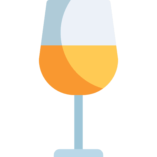 Champagne food and restaurant champagne drinks icon