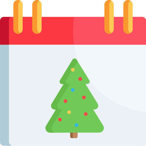 Christmas calendars administration interface icon
