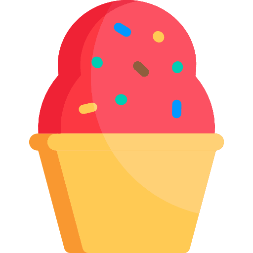 Cupcake food baked dessert icon